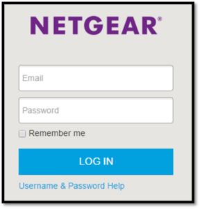 change the username and password of the Netgear Extender